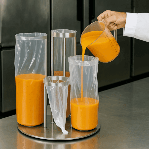 Cook chill abfüllstation in szene 1