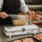 Toppits Wrapmaster Folienscheidegerät im einsatz 1