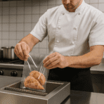 Cook & Chill Vakuum Siegelrandbeutel in szene