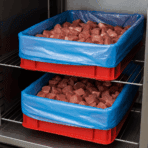 einlagesäcke hdpe für fleischkisten in verwendung