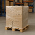 stretchfolie für handabroller transparent im einsatz 1